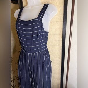 Cotton Candy Navy and White Striped Apparel